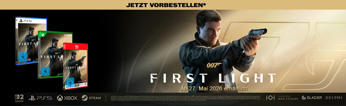 007. first light. james bond , 007 First Light, games shop, vers