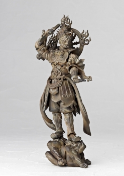 Takeya Takayuki Buddhist Actionfigur Revoltech Takeya No. 004 Zochoten Wooden Color Vers. 13 cm