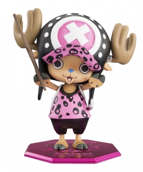 One Piece Excellent Model P.O.P PVC Statue Tony Tony Chopper Leopard Ver. 10 cm