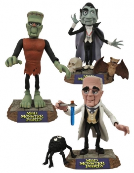 Mad Monster Party Actionfiguren Set 18 cm