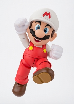 Super Mario Bros. S.H. Figuarts Actionfigur Fire Mario Tamashii Web Exclusive 10 cm