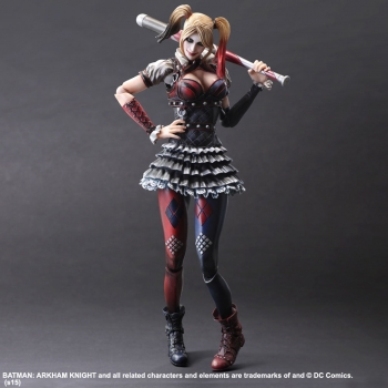 Batman Arkham Knight Play Arts Kai Actionfigur Harley Quinn 25 cm