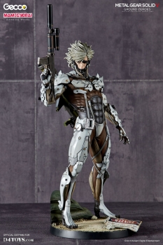 Metal Gear Solid V Ground Zeroes Statue 1/6 Raiden White Armor Ver. 32 cm