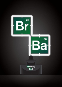 Breaking Bad Neon-Leuchte Logo 20 x 27 cm