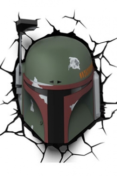 Star Wars 3D LED Leuchte Boba Fett