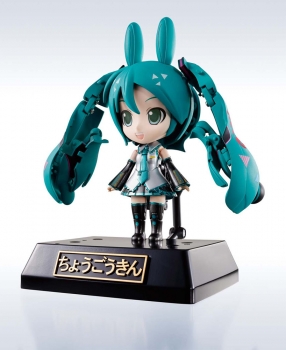 Miku Hatsune CuteRody Chogokin Diecast Actionfigur Miracle Henkei Miku/Rody 11 cm