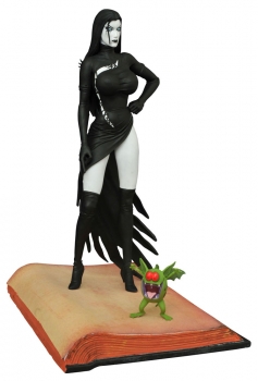 Tarot Witch of the Black Rose Femme Fatales PVC Statue Raven Hex 23 cm