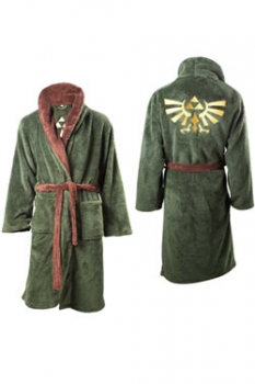 The Legend of Zelda Fleece-Bademantel Logo