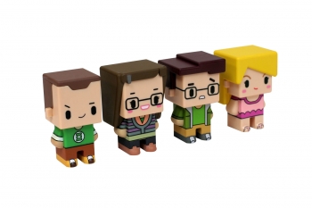 The Big Bang Theory Sammelfiguren 4er-Pack Pixel Set 1 7 cm
