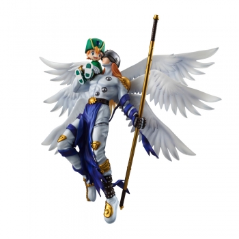 Digimon Adventure G.E.M. Serie PVC Statue Angemon & T.K. 22 cm