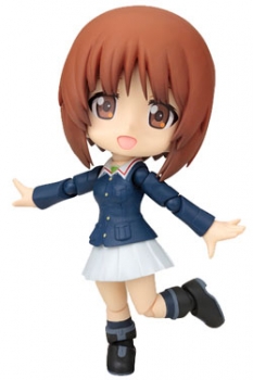 Girls und Panzer Cu-Poche Actionfigur Nishizumi Miho 11 cm