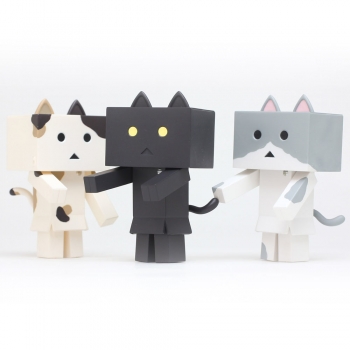 Yotsubato! Minifiguren 6 cm Nyanboard 3er-Pack Bitter Set