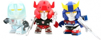 Transformers Action Vinyl Figuren SDCC 2014 3er-Pack Autobot 8 cm