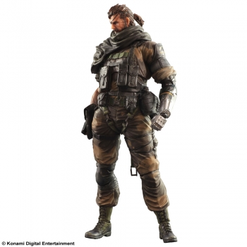 Metal Gear Solid V Play Arts Kai Action Figure Venom Snake Spiltter Ver. heo EMEA Exclusive 27 cm