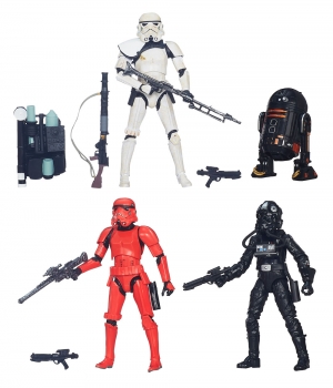 Star Wars Black Series Actionfiguren 4er-Pack 2015 Trooper Vision Exclusive 15 cm
