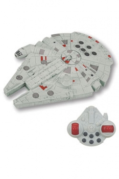 Star Wars RC Fahrzeug mit Sound und Leuchtfunktion Millenium Falcon 26 cm