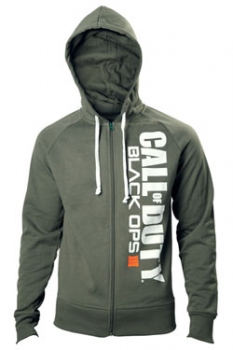 Call of Duty Black Ops III Kapuzenjacke Navy Green Logo