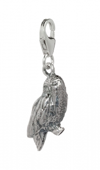 Harry Potter Clip-On Anhänger Hedwig Owl (Sterling Silber)