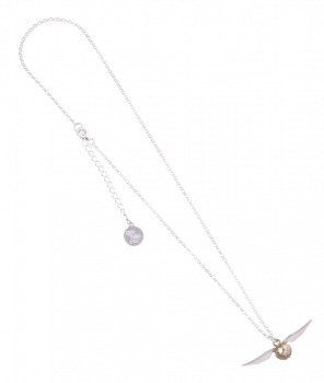 Harry Potter Halskette & Anhänger Der Goldene Schnatz (Sterling Silber)