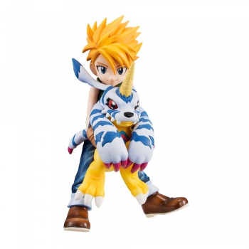 Digimon Adventure G.E.M. Serie PVC Statue Matt Ishida & Gabumon 11 cm