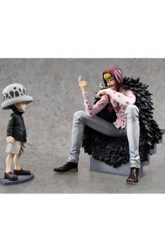 One Piece Excellent Model Limited P.O.P PVC Statue Corazon & Law Limited Edition 17 cm