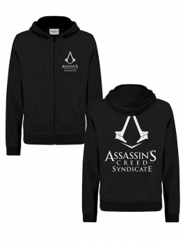Assassins Creed Syndicate Kapuzenjacke Logo Black