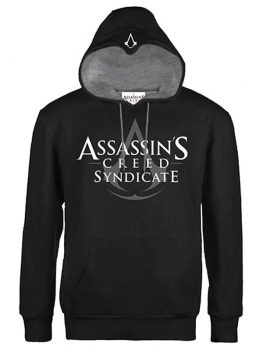Assassins Creed Syndicate Kapuzenpullover Logo Black