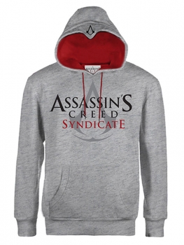 Assassins Creed Syndicate Kapuzenpullover Logo Grey