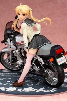 Bakuon!! Statue 1/10 Rin Suzunoki & GSX400S Katana 14 cm