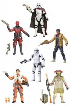 Star Wars Episode VII Black Series Actionfiguren 15 cm 2015 Wave 2 Sortiment