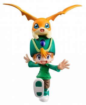 Digimon Adventure G.E.M. Serie PVC Statue T.K. Takaichi & Patamon 11 cm