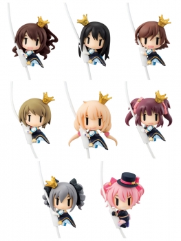 Idolmaster Cinderella Girls Cord Mascot Minifiguren 4 cm 1st Stage Sortiment