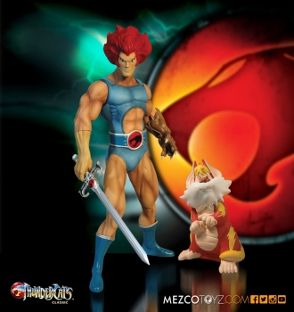 ThunderCats Actionfigur Lion-O & Snarf 36 cm