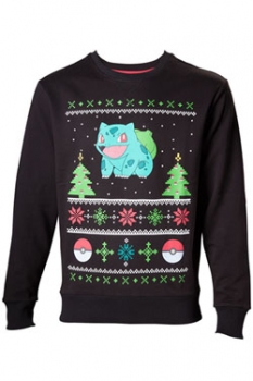 Pokemon Pullover Bulbasaur Christmas