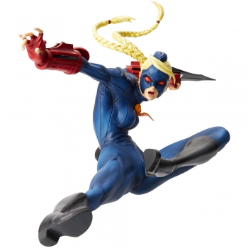 Ultra Street Fighter IV Hdge Technical Statue Decapre Blue Version 25 cm