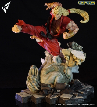 Street Fighter Battle of the Brothers Diorama 1/6 Ken Masters 45 cm