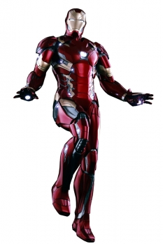 Captain America Civil War Power Pose Series Actionfigur 1/6 Iron Man Mark XLVI 31 cm