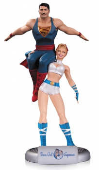 DC Comics Bombshells Statue Power Girl & Superman 35 cm