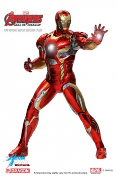 Avengers Age of Ultron Action Hero Vignette 1/9 Iron Man Mark XLV 20 cm