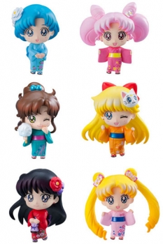 Sailor Moon Petit Chara Sammelfiguren 6er-Pack Lets go to festival 6 cm