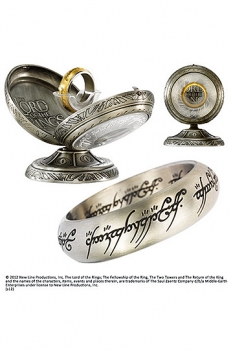 Herr der Ringe Edelstahl-Ring Der Eine Ring (Steel)