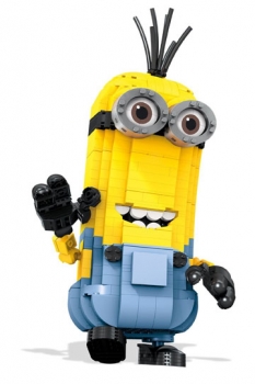 Minions Mega Bloks Bauset Build-A-Minion Kevin 30 cm