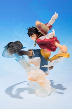 One Piece FiguartsZERO PVC Statue Monkey D. Luffy Gum Gum Hawk Whip 15 cm