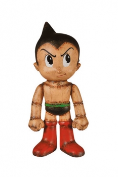 Astro Boy Hikari Sofubi Vinyl Actionfigur Astro Boy Distressed Premium 19 cm