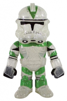 Star Wars Hikari Sofubi Vinyl Actionfigur 442nd Siege Clone Trooper Glitter 19 cm