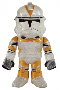 Star Wars Hikari Sofubi Vinyl Actionfigur Clear Clone Trooper Utapau 19 cm