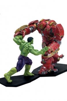 Avengers Age of Ultron Metall Minifiguren Doppelpack Hulk vs Hulkbuster 11 cm