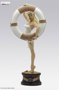 Femmes dAuteurs Statue Vicki Riviera by Olivier Vatine 55 cm