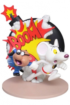 Danger Mouse Statue Danger Mouse & Penfold 17 cm