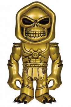 Masters of the Universe Hikari Sofubi Vinyl Actionfigur 24K Skeletor 19 cm